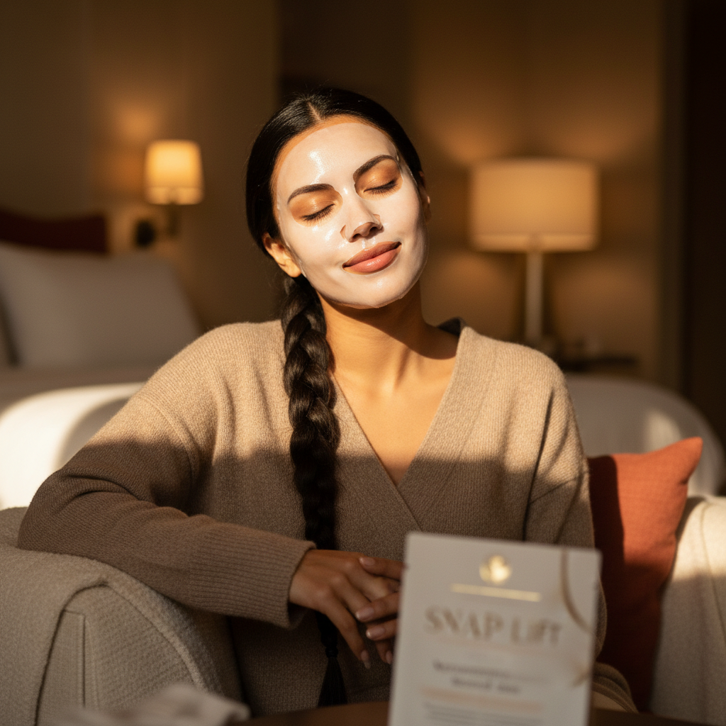 SNAP Lift Biocellulose Mask – Pearl Ribbon Edition