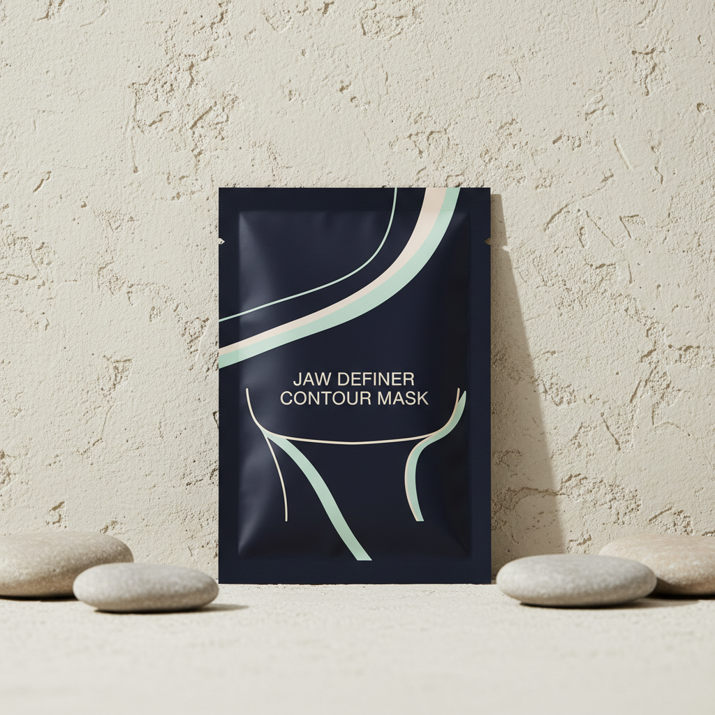 Jaw Definer Contour Mask – Contour Lines Edition